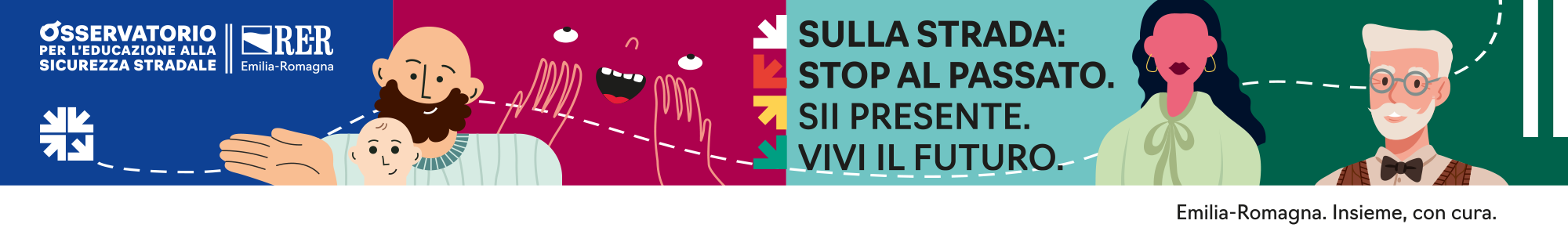 Campagna "Sulla strada: stop al passato. Sii presente. Vivi il futuro"