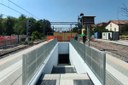 Guastalla (Re), inaugurati il sottopassaggio ciclopedonale e i marciapiedi della stazione