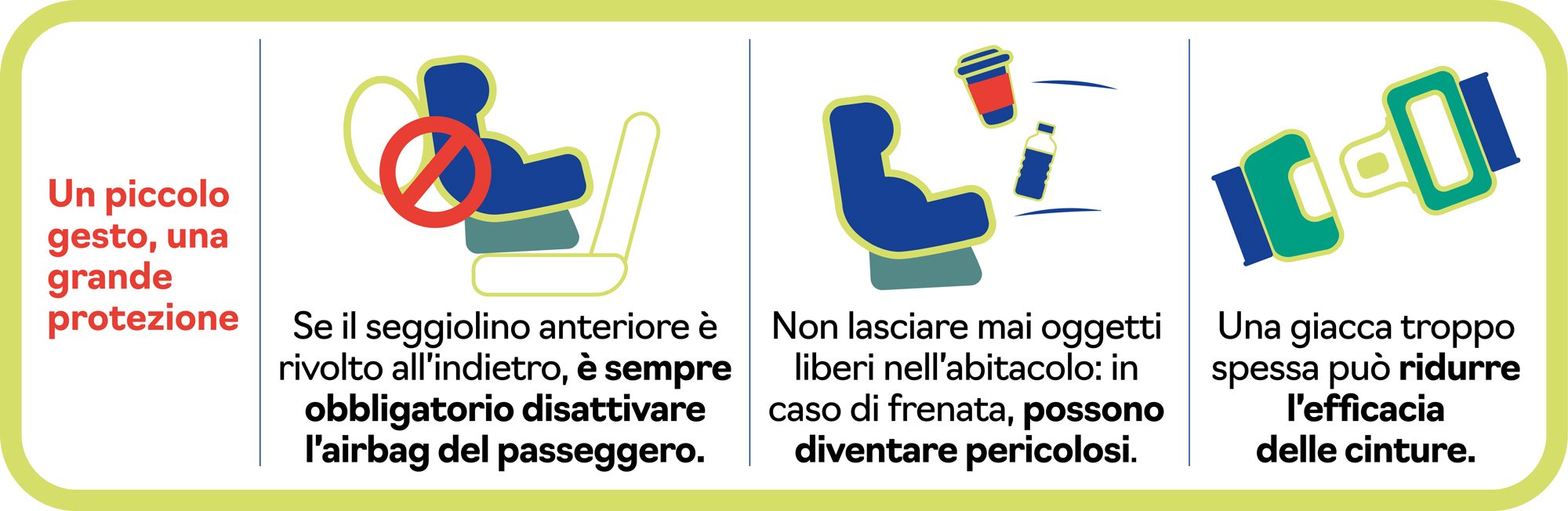 Sono ancora in regola i seggiolini classificati secondo la normativa precedente ECE R44/04.