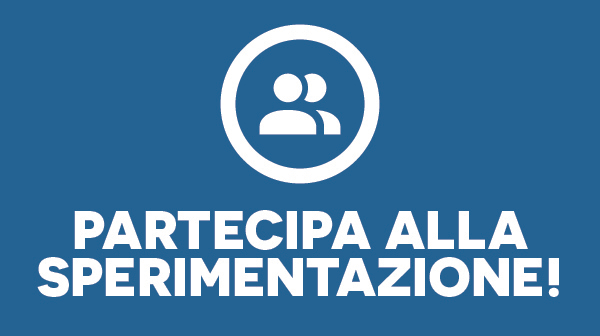 partecipa alla sperimentazione